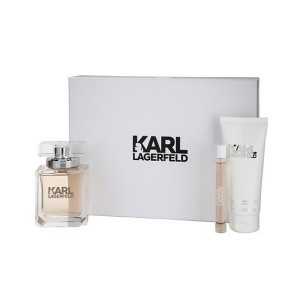 Set pentru femei Karl Lagerfeld for Her - Eau de Parfum 85 ml + roll-on 10 ml + Loțiune de corp BL 100 ml