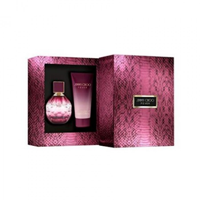 Set pentru femei Jimmy Choo Fever - Eau de Parfum 60 ml + Loțiune de corp BL 100 ml Parfumuri