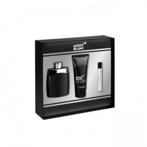 Set pentru bărbați Mont Blanc Legend - Apă de toaletă 100 ml + 7,5 ml + Balsam după ras ASB 100 ml