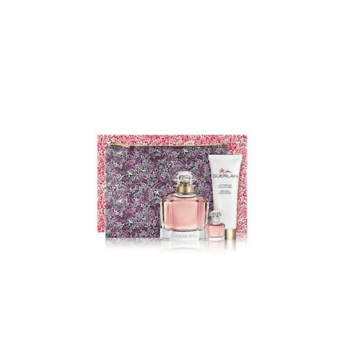 Set pentru femei Guerlain Mon Guerlain - Eau de Parfum 100 ml + Mini 5 ml + Loțiune de corp BL 75 ml + Geantă de transport Set pentru femei Guerlain Mon Guerlain - Eau de Parfum 100 ml + Mini 5 ml + Loțiune de corp BL 75 ml + Geantă de transport Parfumuri