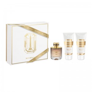 Set pentru femei Boucheron Quatre Absolu De Nuit - Eau de Parfum 100 ml + Loțiune de corp BL 100 ml + Gel de duș SG 100 ml Set pentru femei Boucheron Quatre Absolu De Nuit - Eau de Parfum 100 ml + Loțiune de corp BL 100 ml + Gel de duș SG 100 ml