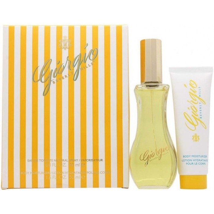 Set pentru femei Giorgio Beverly Hills GIORGIO - Eau de Toilette 90 ml + Loțiune de corp BL 50 ml Parfumuri