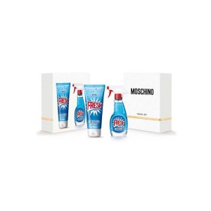 Set pentru femei Moschino Fresh Couture! - Eau de Toilette 100 ml + Loțiune de corp BL 100 ml