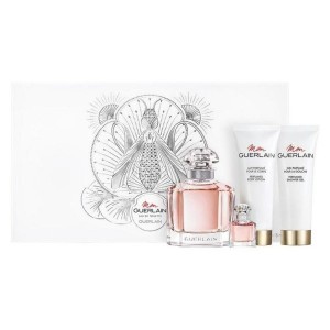 Set pentru femei Guerlain Mon Guerlain - Eau de Toilette 100 ml + Mini 5 ml + Loțiune de corp BL 75 ml + Gel de duș SG 75 ml