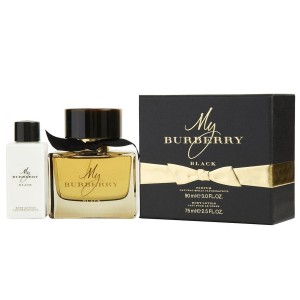 Set pentru femei BURBERRY MY BURBERRY BLACK - Parfum 90 ml + Loțiune de corp BL 75 ml