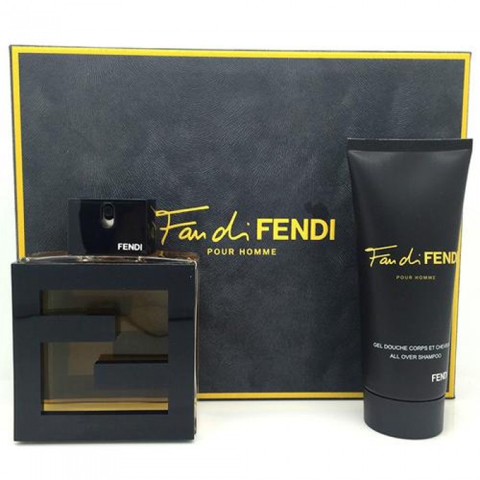 Set pentru bărbați FENDI Fan di Fendi - Eau de Toilette 100 ml + Gel de duș SG 100 ml Parfumuri