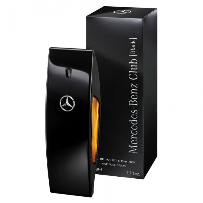Mercedes Benz Club Black - Apă de toaletă pentru bărbați 50 ml Parfumuri