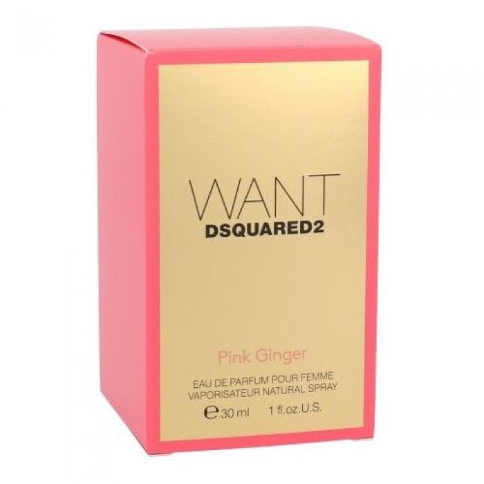 DsQuared Want Pink Ginger - Apă de parfum pentru femei 30 ml DsQuared Want Pink Ginger - Apă de parfum pentru femei 30 ml Parfumuri