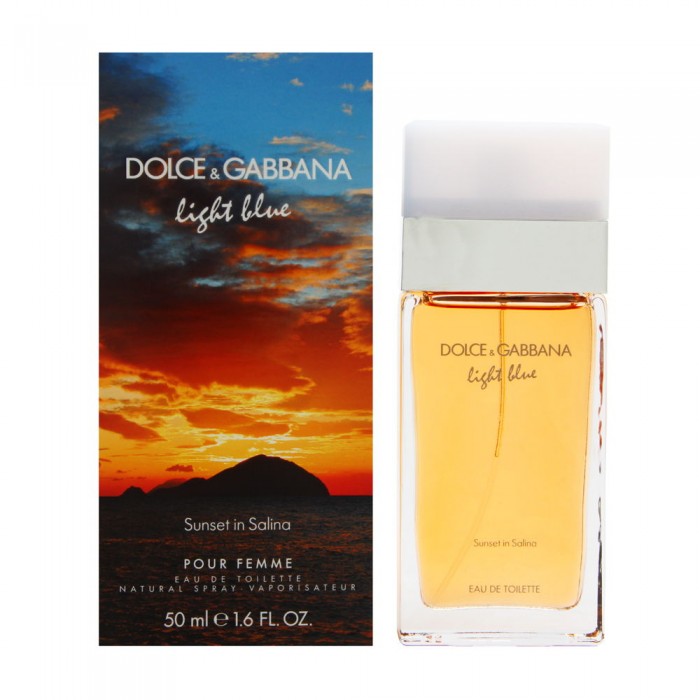 Dolce&Gabbana Light Blue Sunset In Salina - Apă de toaletă pentru femei 50 ml Parfumuri
