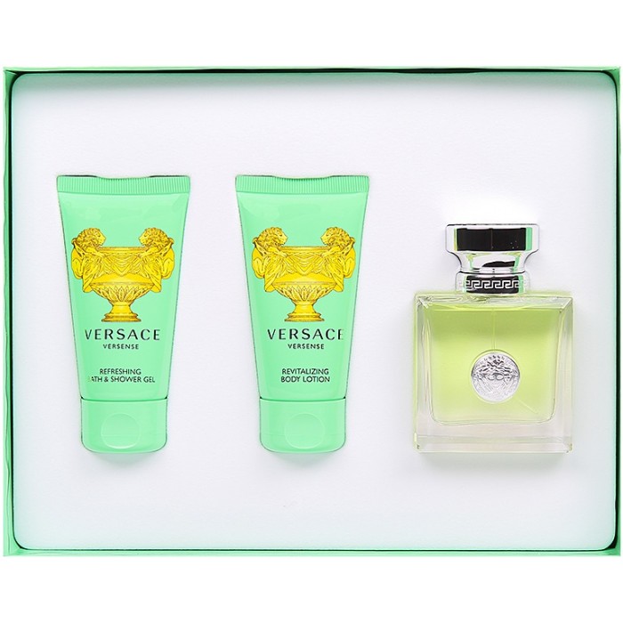 Set pentru femei Versace Versense - EDT 50 ml + Loțiune de corp BL 50 ml + Gel de duș SG 50 ml Parfumuri