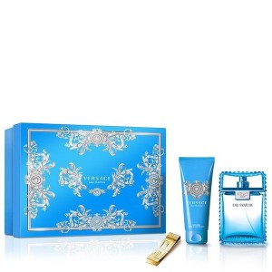 Set pentru bărbați Versace Man Eau Fraiche - Apă de toaletă 100 ml + Gel de duș SG 100 ml + clips de bani Set pentru bărbați Versace Man Eau Fraiche - Apă de toaletă 100 ml + Gel de duș SG 100 ml + clips de bani