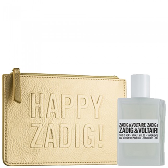 Zadig&Voltaire This Is Her! - Eau de Parfum 50 ml + Geanta Happy Zadig! Zadig&Voltaire This Is Her! - Eau de Parfum 50 ml + Geanta Happy Zadig! Parfumuri