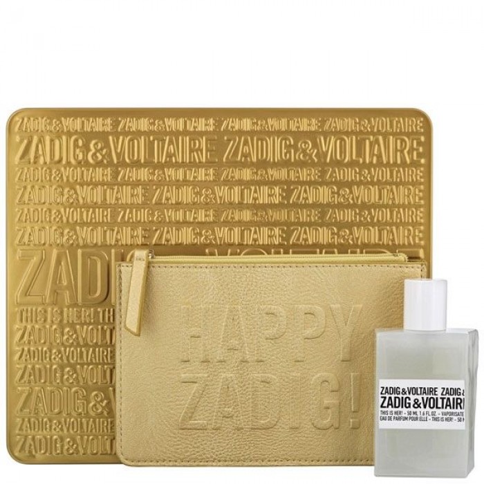 Zadig&Voltaire This Is Her! - Eau de Parfum 50 ml + Geanta Happy Zadig! Zadig&Voltaire This Is Her! - Eau de Parfum 50 ml + Geanta Happy Zadig! Parfumuri