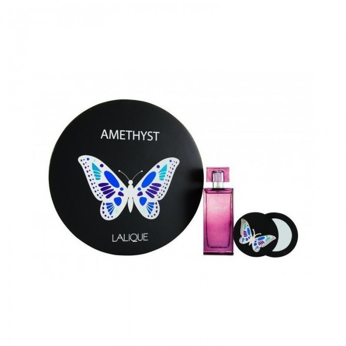 Set pentru femei Lalique Amethyste - Eau de Parfum 100 ml + oglindă Parfumuri