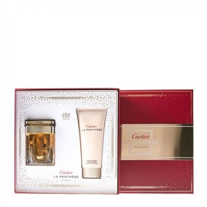 Set pentru femei Cartier La Panthere - Eau de Parfum 50 ml + Cremă de corp 100 ml Set pentru femei Cartier La Panthere - Eau de Parfum 50 ml + Cremă de corp 100 ml Parfumuri