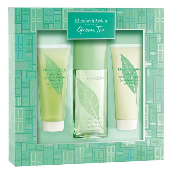 Set pentru femei Elizabeth Arden Green Tea - Eau de Parfum 100 ml + Loțiune de corp BL 100 ml + Gel de duș SG 100 ml Set pentru femei Elizabeth Arden Green Tea - Eau de Parfum 100 ml + Loțiune de corp BL 100 ml + Gel de duș SG 100 ml Parfumuri