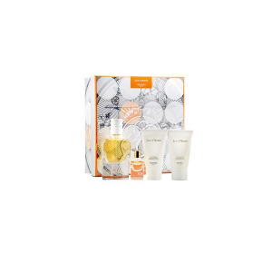 Set pentru femei Hermes Jour d`Hermes - Eau de Parfum 85 ml + 7,5 ml + 7,5 ml + Loțiune de corp BL 30 ml + Gel de duș SG 30 ml