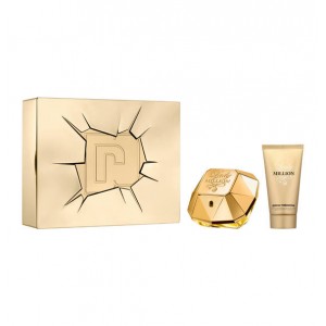 Set pentru femei Paco Rabanne LADY MILLION - Eau de Parfum 50 ml + Loțiune de corp BL 75 ml, 2018