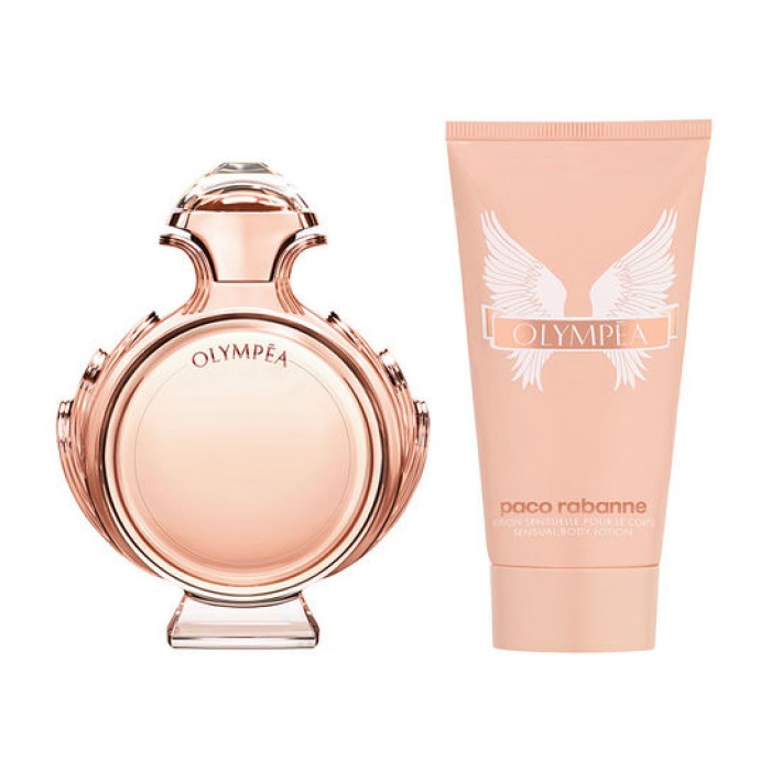 Set pentru femei Paco Rabanne OLYMPEA - Eau de Parfum 50 ml + Body Lotion BL 75 ml, 2018 Parfumuri