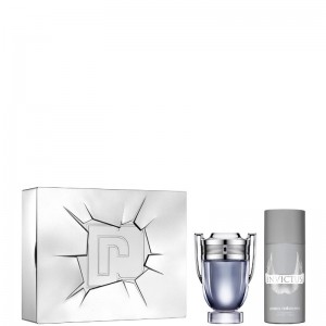 Set pentru bărbați Paco Rabanne INVICTUS - Apă de toaletă pentru bărbați 100 ml + Deodorant DEO 150 ml, 2018