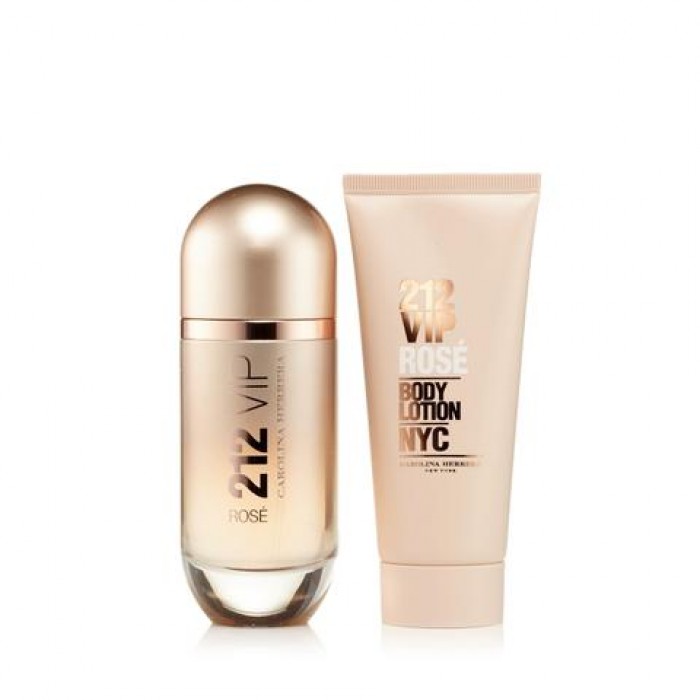 Set pentru femei Carolina Herrera 212 VIP ROSE - Eau de Parfum 50 ml + Loțiune de corp BL 75 ml Parfumuri