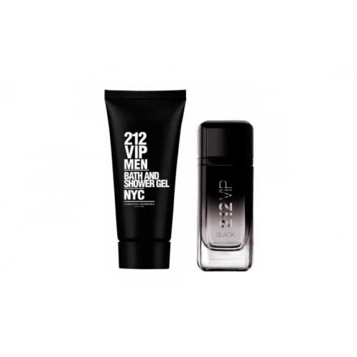Set pentru bărbați Carolina Herrera 212 VIP BLACK - Eau de Parfum 100 ml + Gel de duș SG 100 ml Set pentru bărbați Carolina Herrera 212 VIP BLACK - Eau de Parfum 100 ml + Gel de duș SG 100 ml Parfumuri