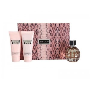 Set pentru femei Jimmy Choo - Eau de Parfum 100 ml + Loțiune de corp BL 100 ml + Gel de duș SG 100 ml