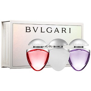 Set pentru femei Bvlgari Omnia Eau de Toilette Coral + Crystalline + Amethyste 3 x 15 ml