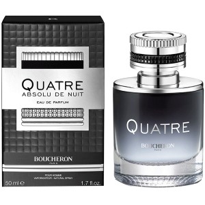 Boucheron Quatre Absolu De Nuit - Eau de Parfum pentru bărbați 50 ml
