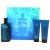 Set pentru bărbați Davidoff Cool Water - Apă de toaletă 125 ml + Gel de duș 75 ml + Balsam după ras 75 ml