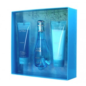 Set pentru femei Davidoff Cool Water - Apă de toaletă 100 ml + Loțiune de corp 75 ml + Gel de duș 75 ml Set pentru femei Davidoff Cool Water - Apă de toaletă 100 ml + Loțiune de corp 75 ml + Gel de duș 75 ml