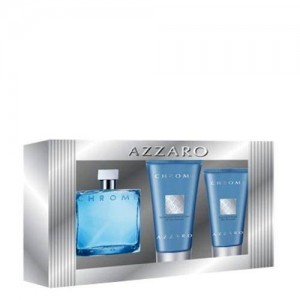 Set pentru bărbați Azzaro Chrome - Apă de toaletă 30 ml + Balsam după ras 30 ml + Gel de duș 50 ml Set pentru bărbați Azzaro Chrome - Apă de toaletă 30 ml + Balsam după ras 30 ml + Gel de duș 50 ml