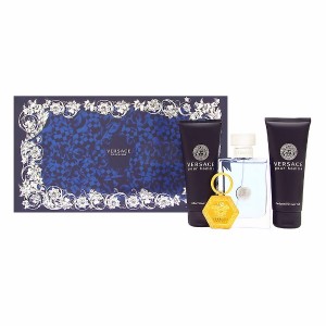 Set pentru bărbați Versace Pour Homme - Apă de toaletă EDT 100 ml + Balsam pentru bărbierit ASB 100 ml + Gel de duș SG 100 ml