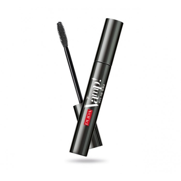 Pupa Vamp! ALL IN ONE - Спирала за мигли, Черна Pupa Vamp! ALL IN ONE - Спирала за мигли, Черна Cosmetice