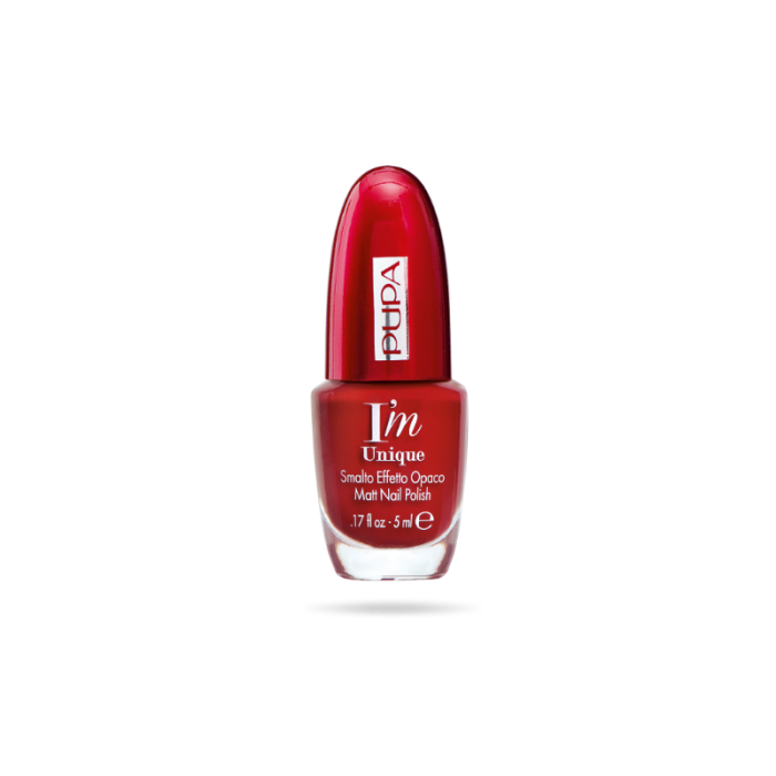Лак за нокти PUPA Red Power I`m Unique 003, Rebel Carmine Cosmetice