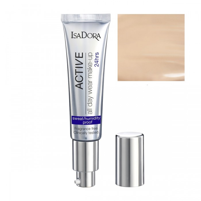 Дълготраен Фон дьо тен IsaDora Active 24h 10, Fair Cosmetice