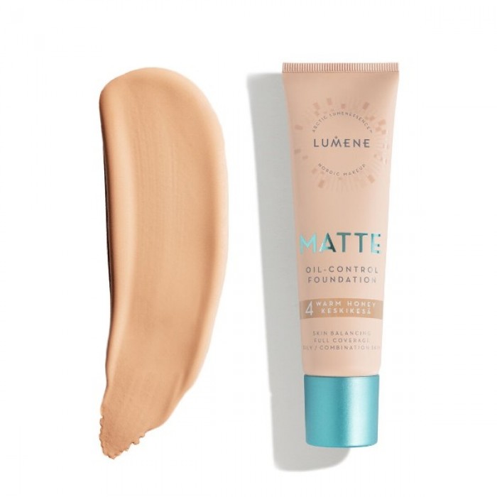 Матиращ Фон дьо тен Lumene MATTE 4, Warm Honey Cosmetice