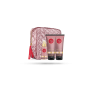 Комплект за тяло PUPA Red Queen L 005, Екстравагантна свежест - Крем за тяло 200 мл + Мляко за душ 200 мл + Тоалетна вода EDT 100 мл + Козметичен несесер Cosmetice