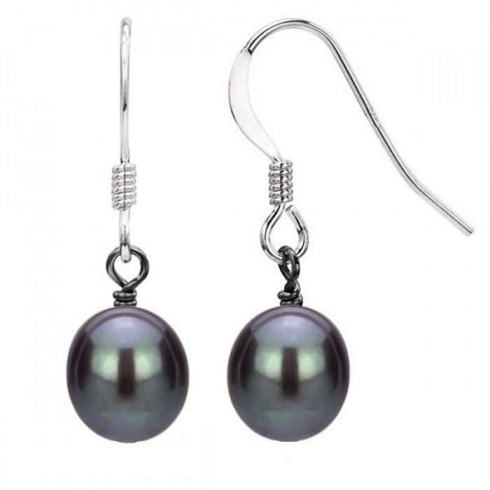 Alita - Cercei din argint cu perle A 7.5 - 8.5 mm 19003 Cercei cu perle