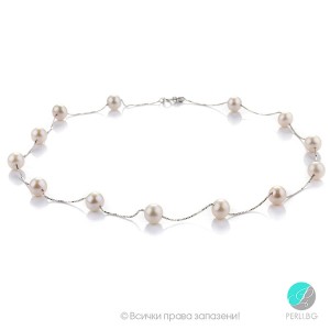 Bettina - colier de perle AA 7 - 7.5 mm 11140 Bettina - colier de perle AA 7 - 7.5 mm 11140
