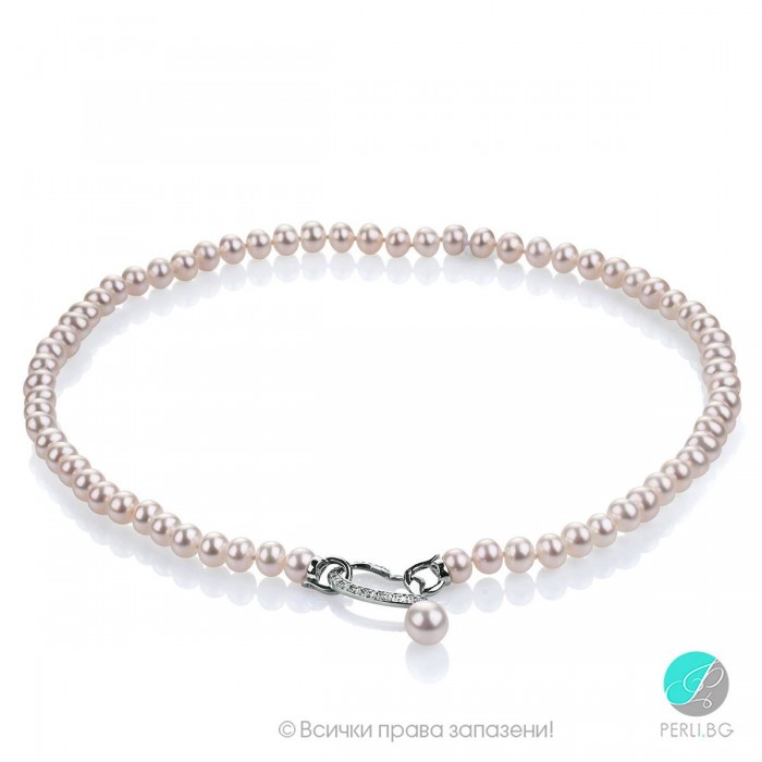 Adelinda - Colier de perlă inimă cu zirconiu A 7 - 8 mm 15761 Adelinda - Colier de perlă inimă cu zirconiu A 7 - 8 mm 15761 Coliere cu perle