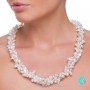 Clio - Colier dublu baroc de perle cu cristale Swarovski A 5 - 6 mm 11098B Coliere cu perle