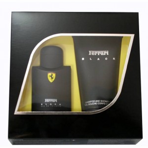 Set pentru bărbați Ferrari Scuderia Black - Eau de Toilette 75 ml + Gel de duș 150 ml