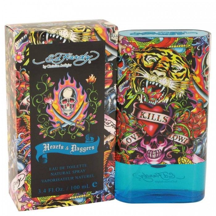 Christian Audigier Ed Hardy Hearts&Daggers - Apă de toaletă pentru bărbați 100 ml Christian Audigier Ed Hardy Hearts&Daggers - Apă de toaletă pentru bărbați 100 ml Parfumuri