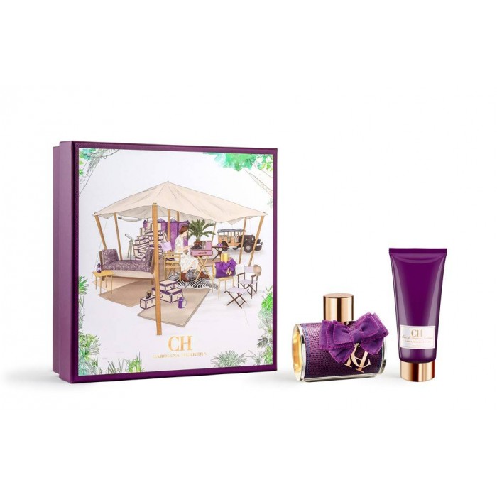 Carolina Herrera CHT SUBL-Set pentru femei - Eau de Parfum 50 ml + Loțiune de corp 100 ml. Parfumuri