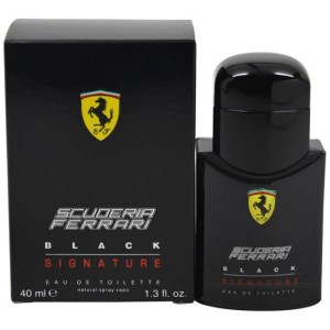 Ferrari Skuderia Black Signature - Apă de toaletă pentru bărbați 40 ml