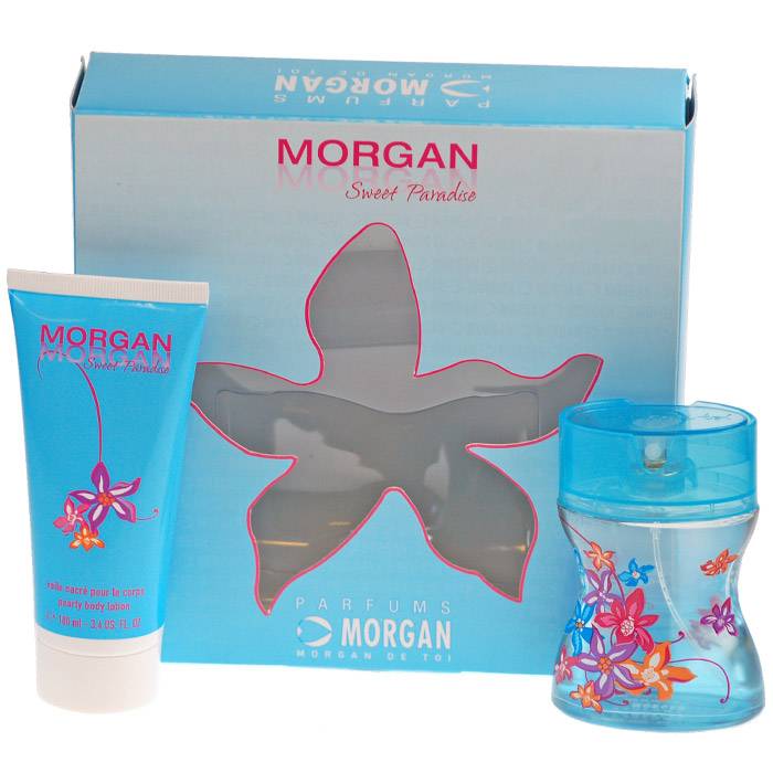 Morgan Sweet Paradise - Set Apă de toaletă + Loțiune de corp pentru femei + BL 60 ml + 100 ml Parfumuri