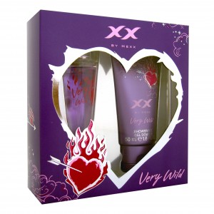 Mexx Very Wild - Set apă de toaletă + gel de duș pentru femei + SG 50 ml