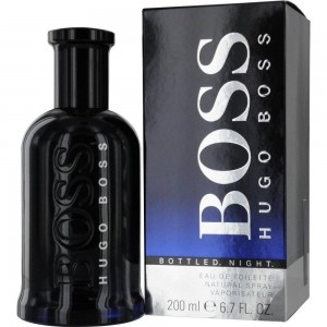 Hugo Boss Bottled Night - Apă de toaletă pentru bărbați 200 ml