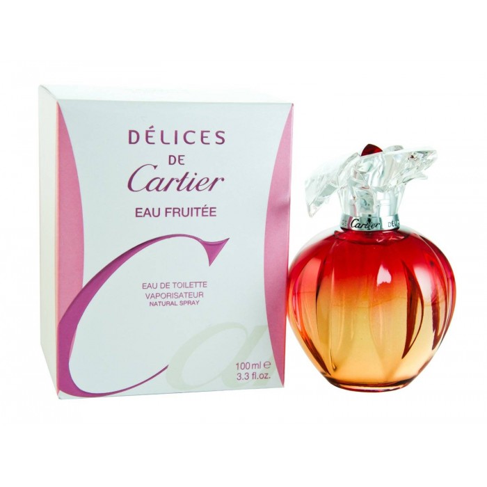 Cartier Delices Eau Fruitee Eau de Toilette pentru femei 100 ml Parfumuri